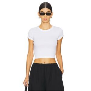NWT Enza Costa Crop Tee